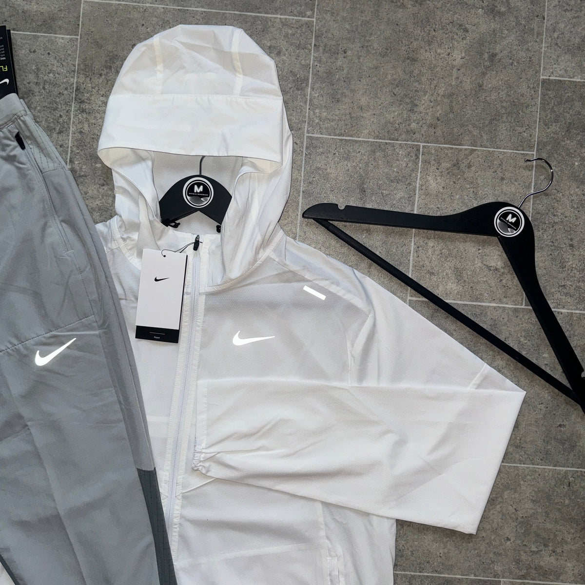 NIKE UV x PHENOM SET - WHITE/LIGHT GREY