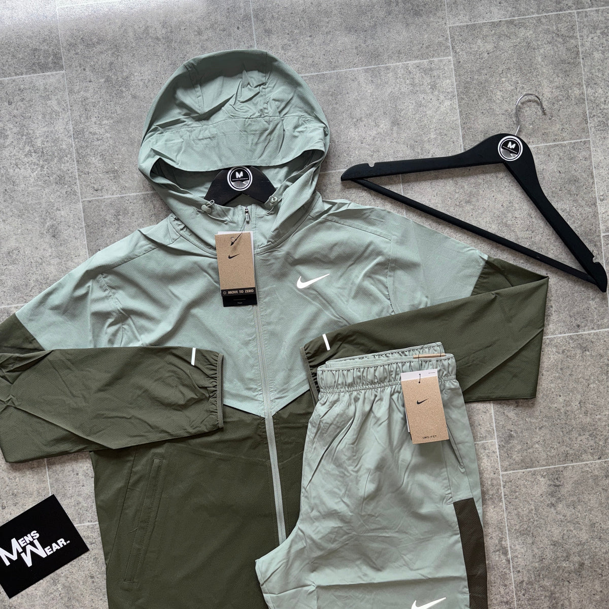 Nike UV windbreaker x challenger set - Jade Horizon