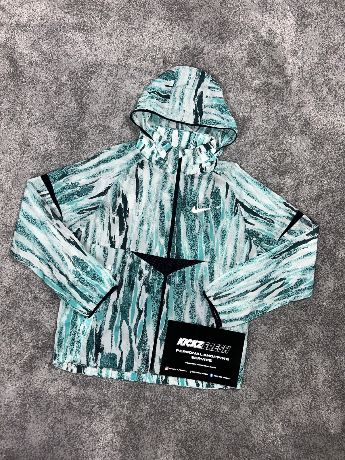 Nike Windrunner Jacket Zebra Jade