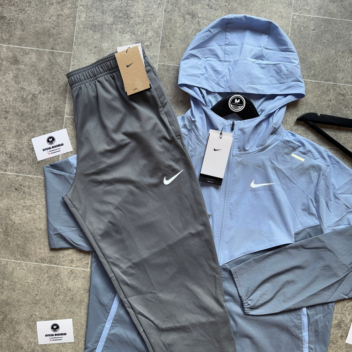 Nike UV x Therma-FIT Challenger pants set - cobalt bliss