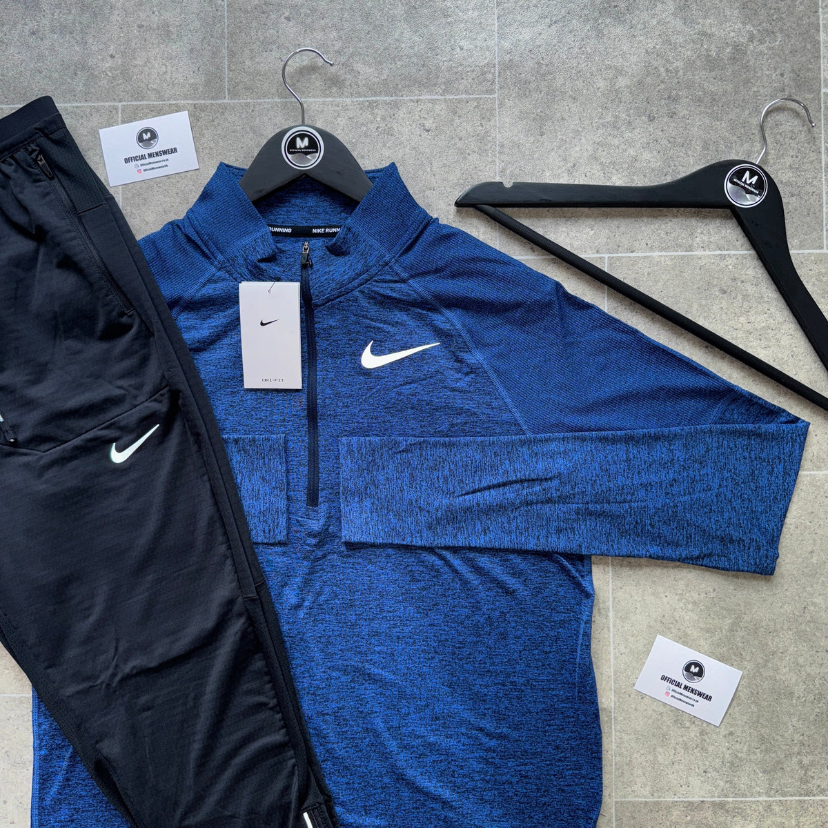 Nike Element x Phenom Elite set - Royal blue/black