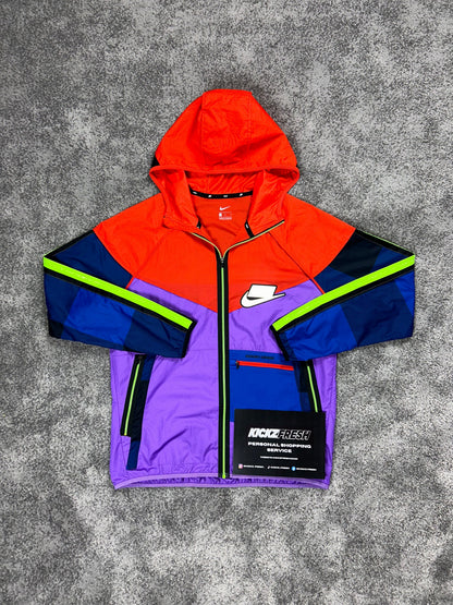 Rare Nike Windrunner Jacket, Meekz Multi-Colour