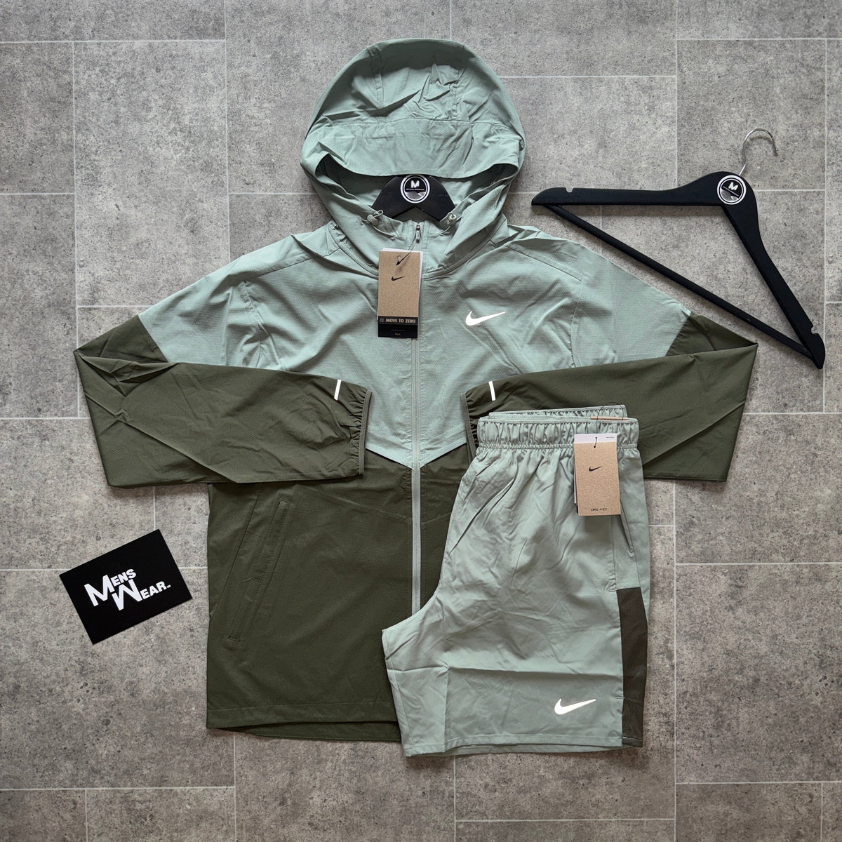 Nike UV windbreaker x challenger set - Jade Horizon