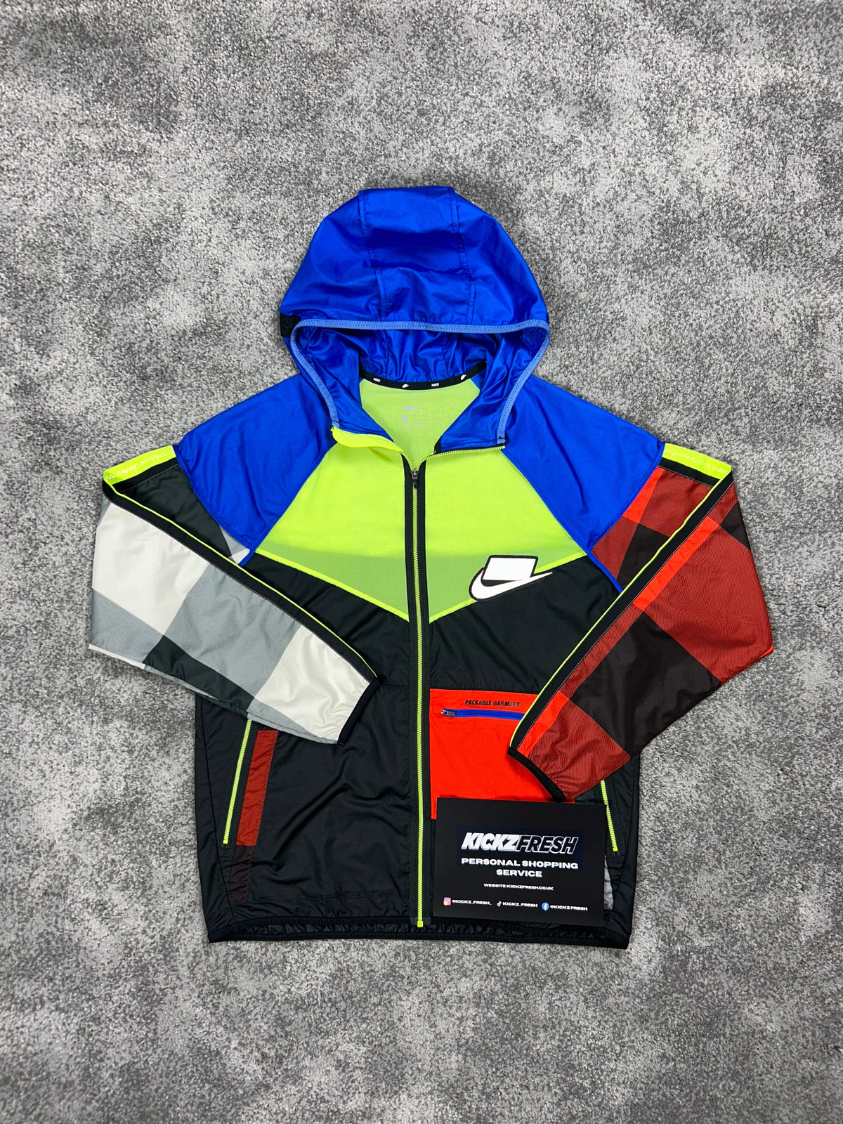 Nike Windrunner Jacket Meekz Rare Patch Work