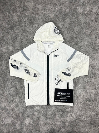 Nike Windrunner Jacket Tokyo Cream White Dragon