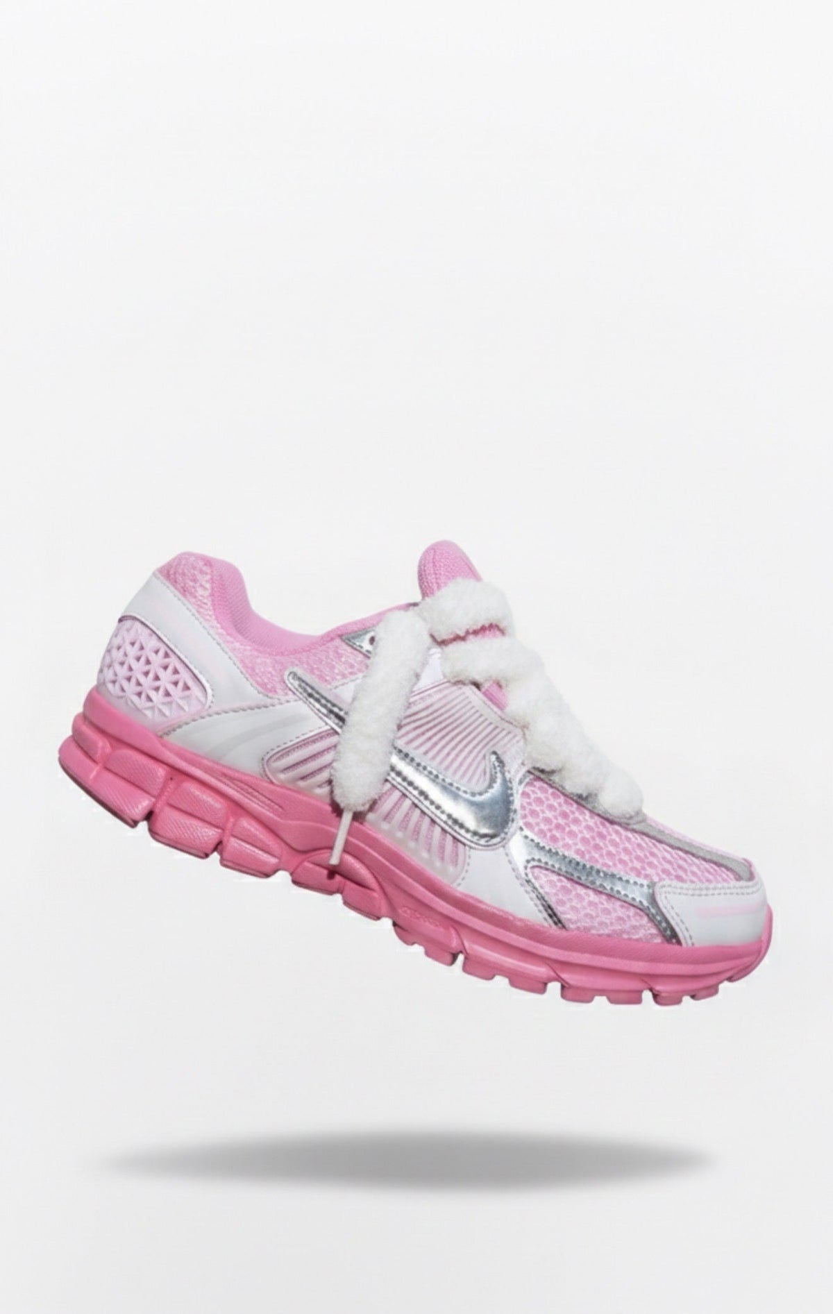 Nike Vomero 5 "Pink Sherpa" – Custom Edition