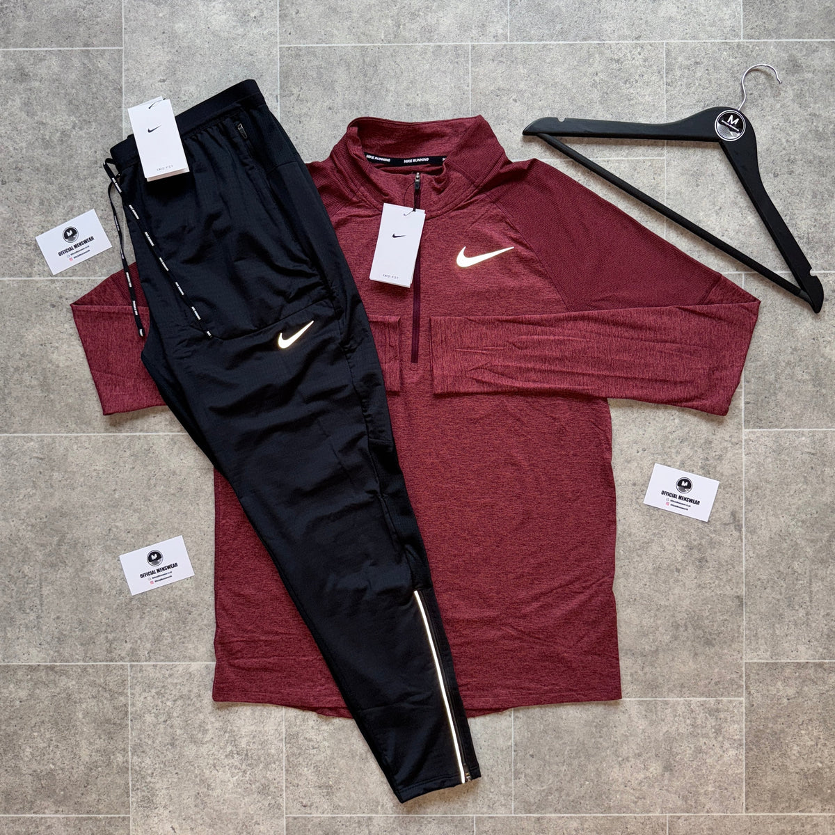 Nike Element x Phenom Elite set - maroon