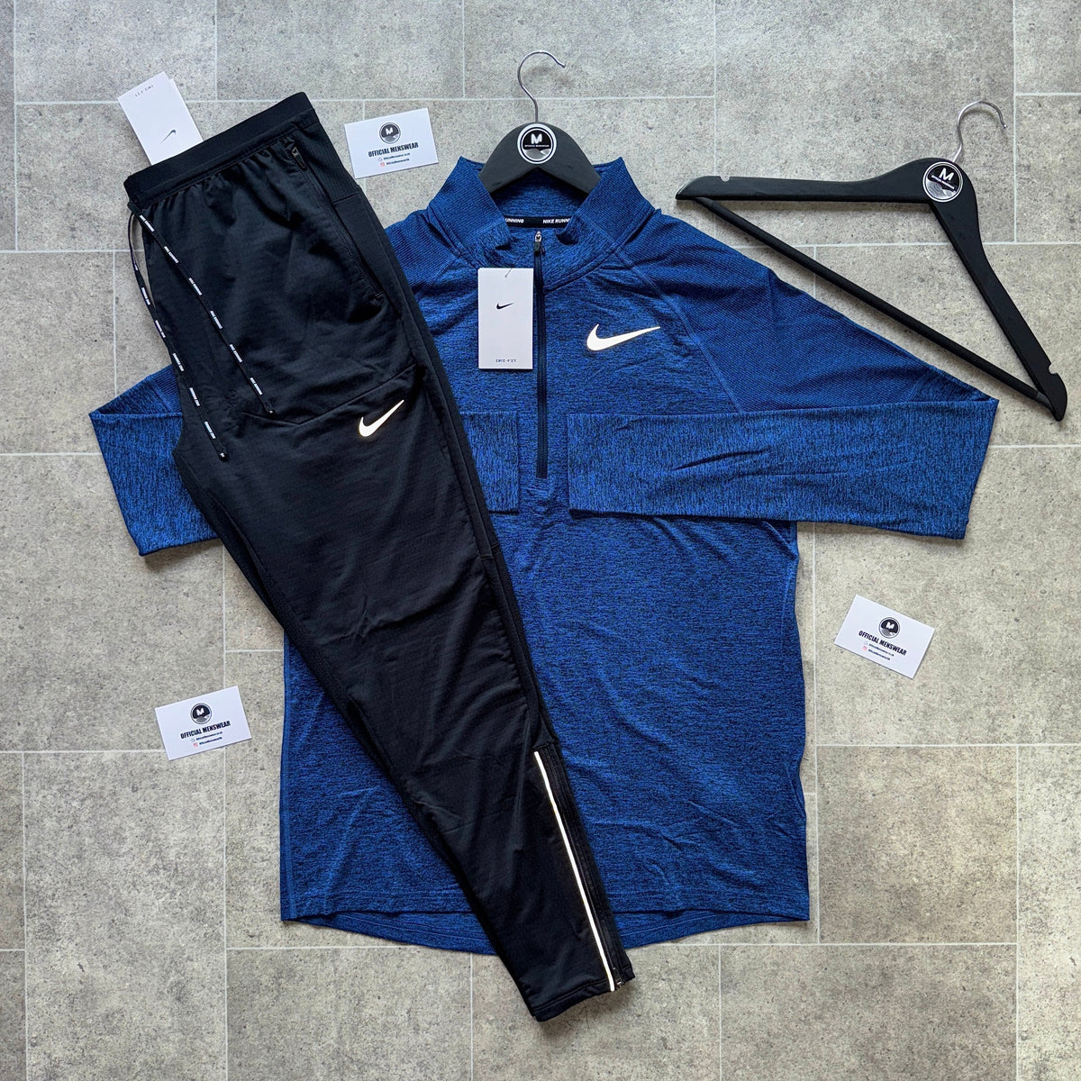 Nike Element x Phenom Elite set - Royal blue/black