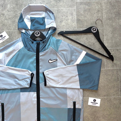 Nike patchworks jacket - Blue