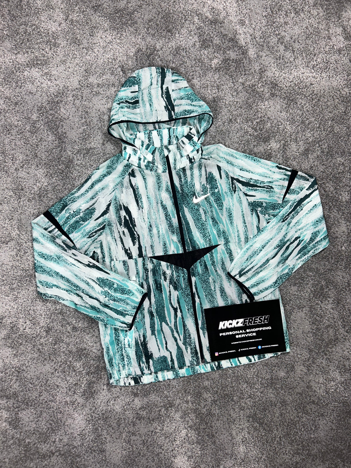Nike Windrunner Jacket Zebra Jade