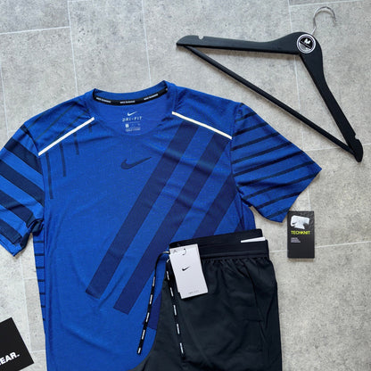 Nike Stripe Tech-Knit x Flex Set - Royal Blue