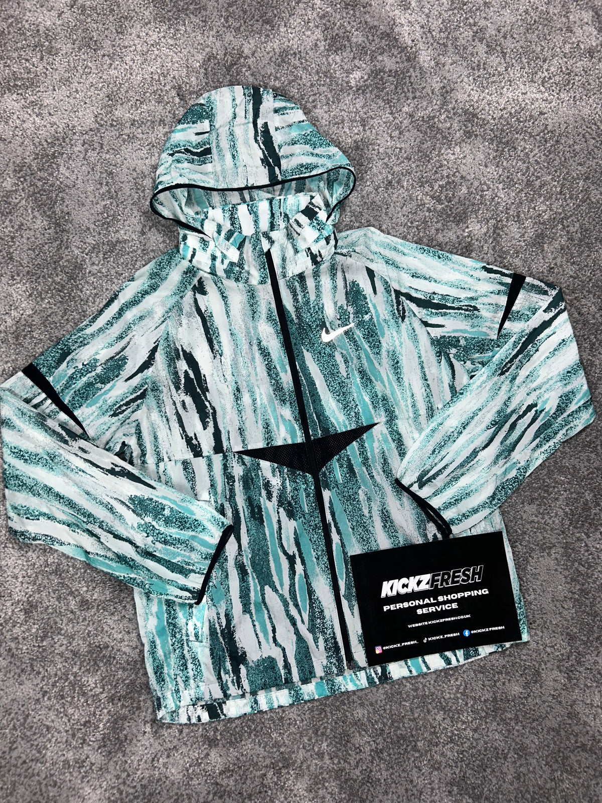 Nike Windrunner Jacket Zebra Jade