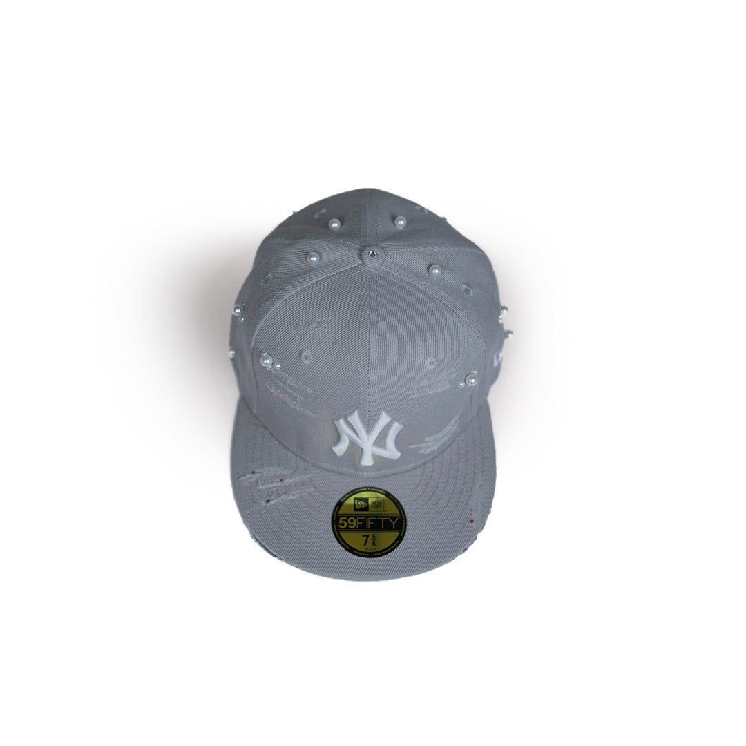 Custom-Fitted Caps "Gray"