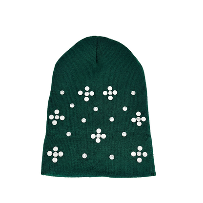Custom Green Beanie rome