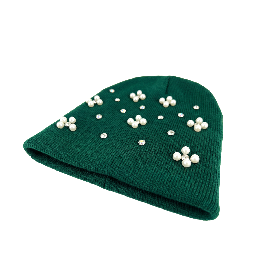 Custom Green Beanie rome