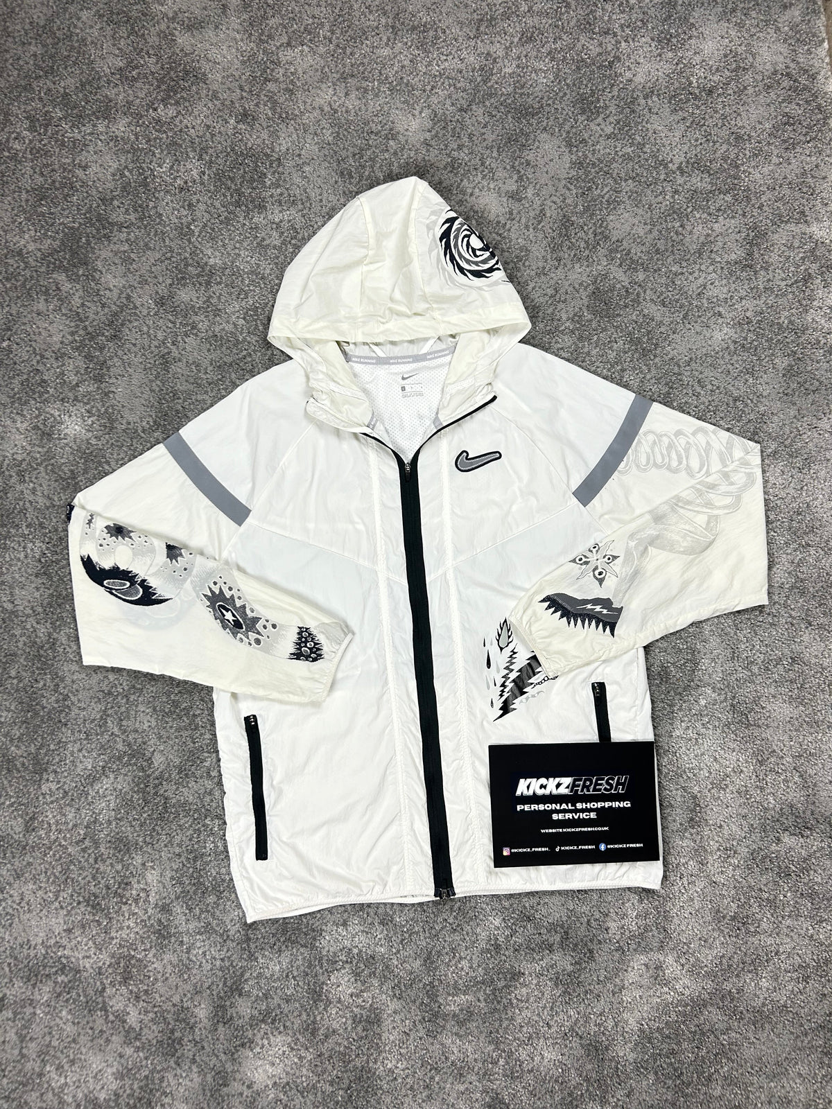 Nike Windrunner Jacket Tokyo Cream White Dragon