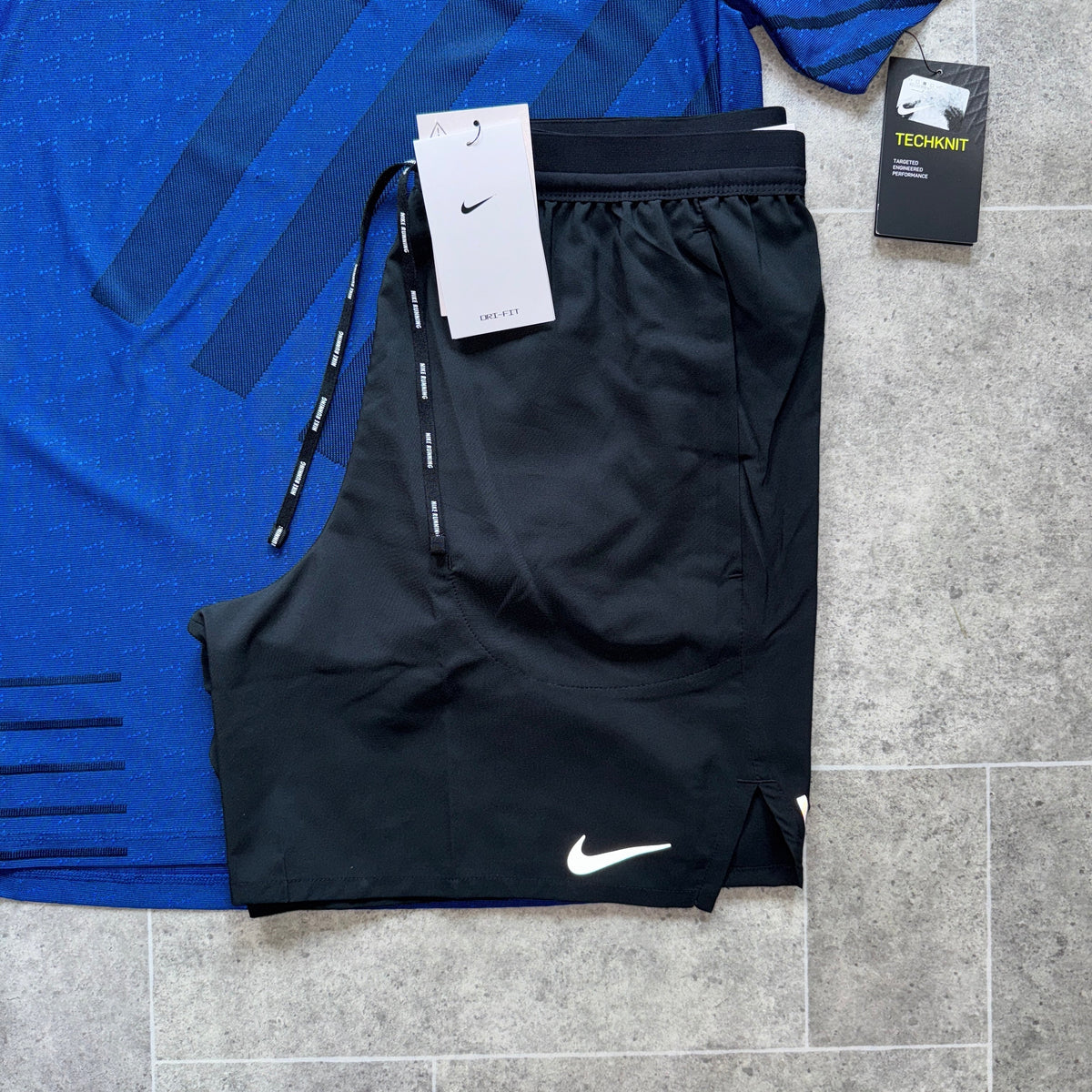 Nike Stripe Tech-Knit x Flex Set - Royal Blue