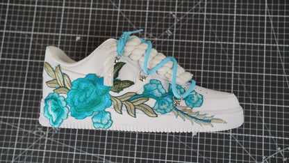 Custom Nike AF1 White “ROPE LACES” Marvelous