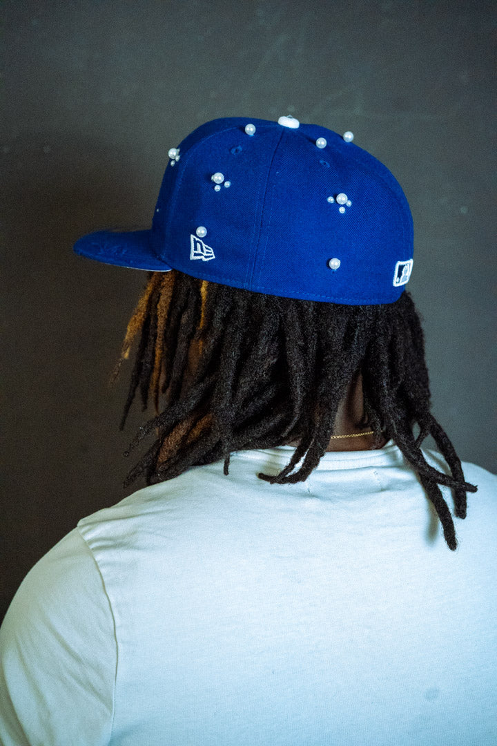 Custom-Fitted Caps “Blue“