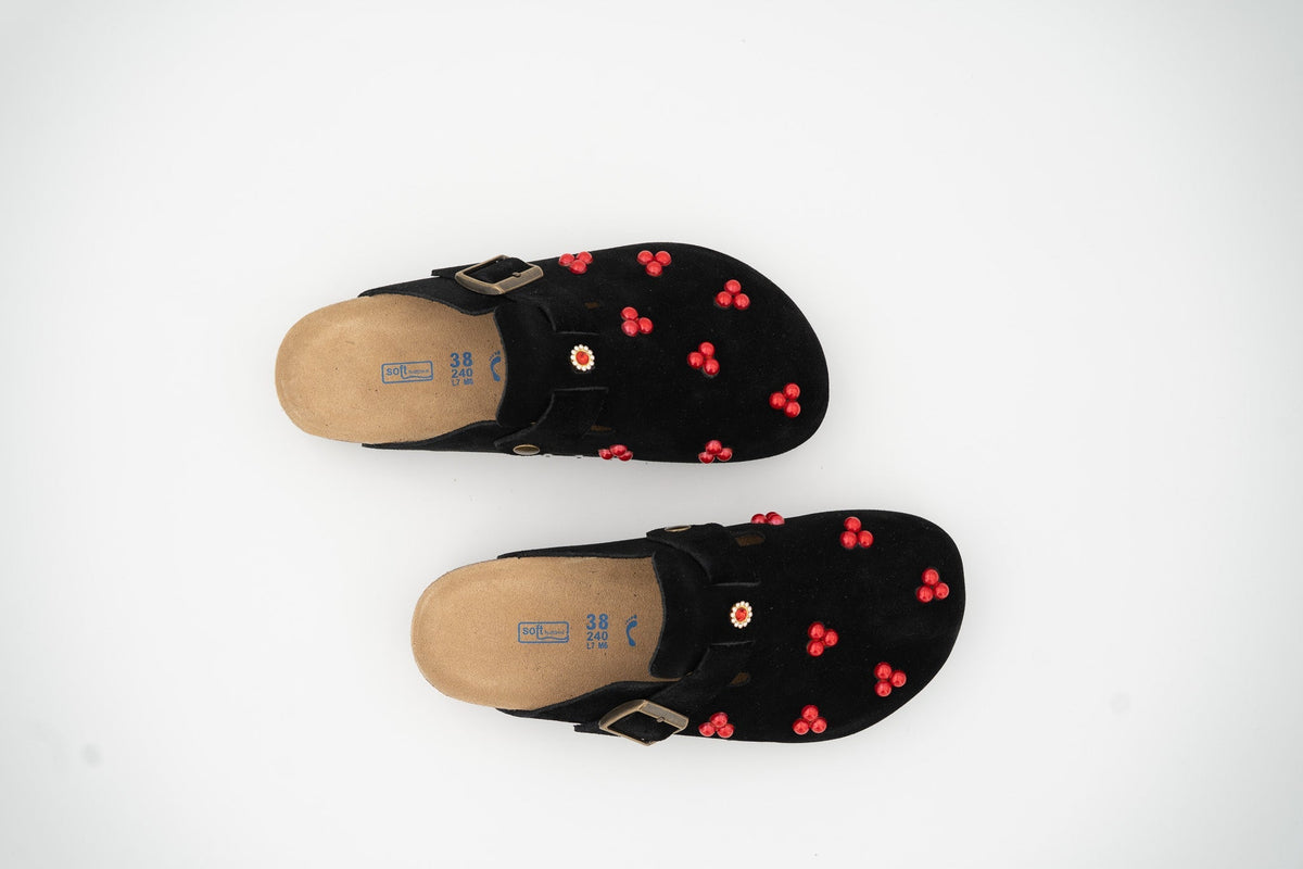 Custom Red Pearl Birks