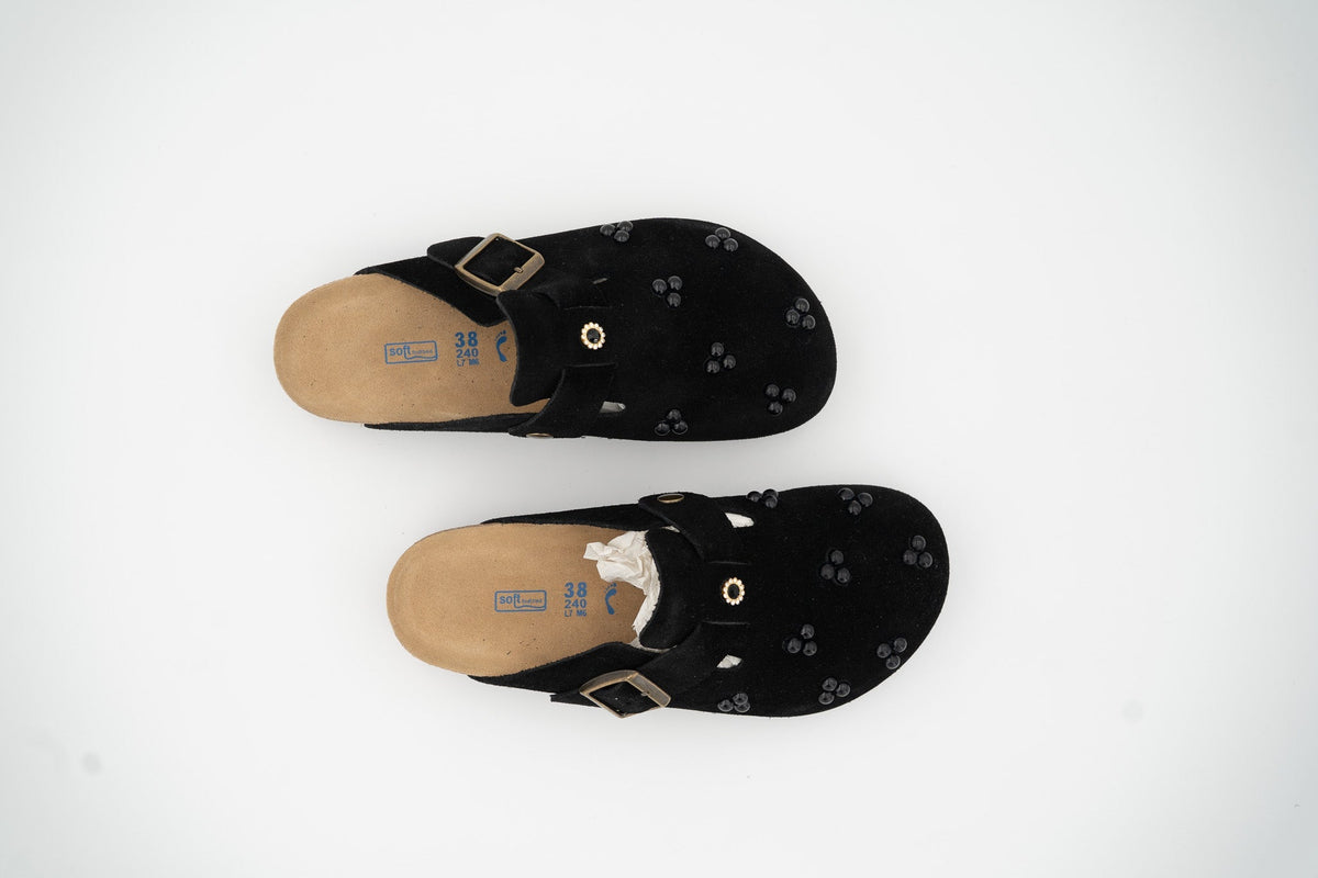 Custom black Pearl Birks