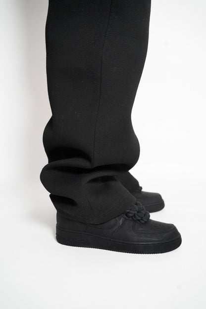 Custom Nike AF1 Ninja Black "Rope Laces"