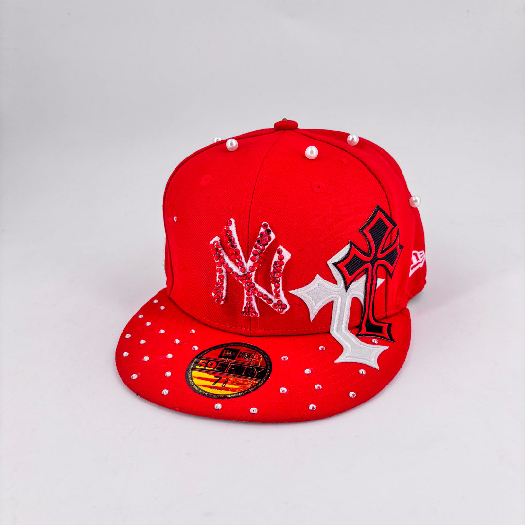 "Thorns" custom fitted caps