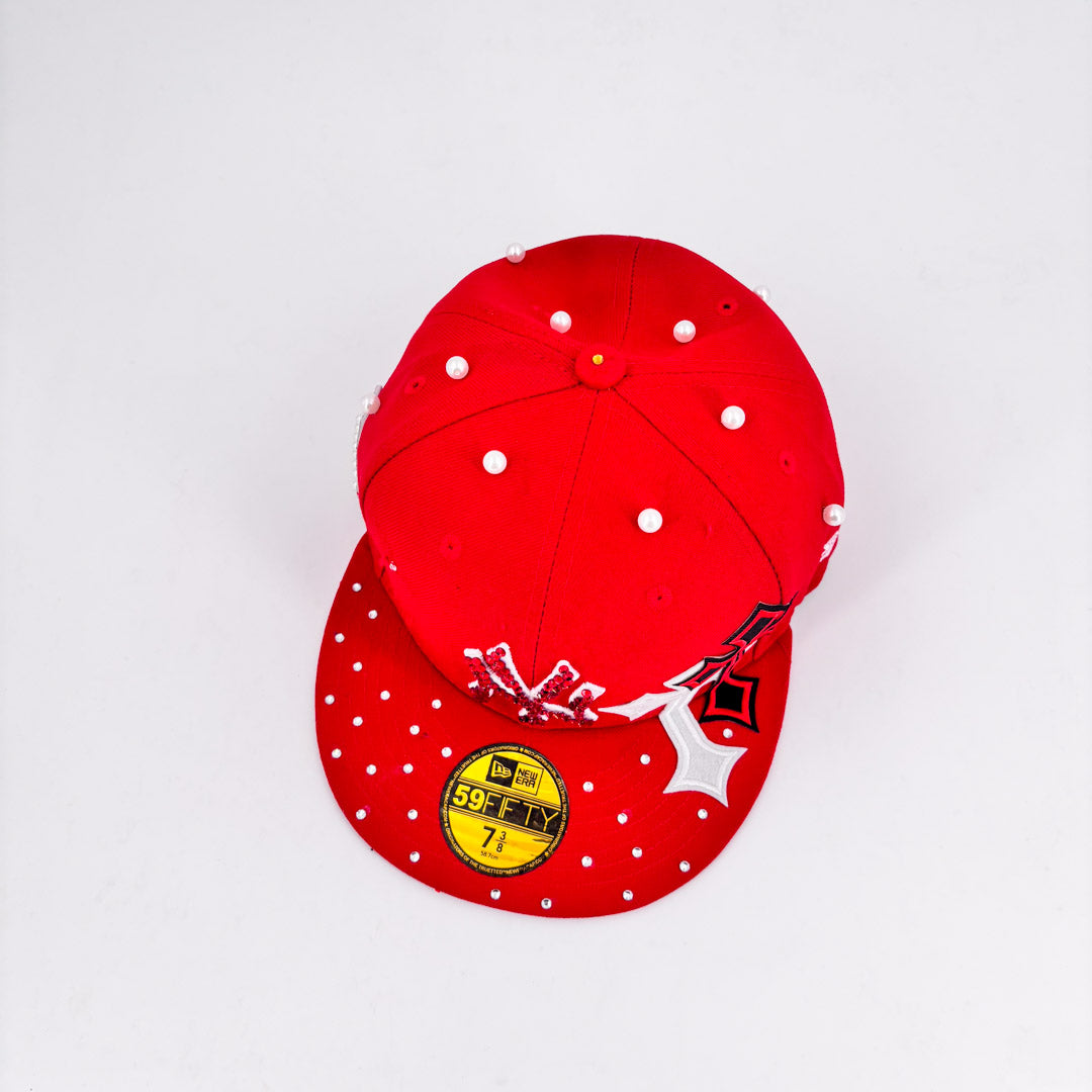 "Thorns" custom fitted caps