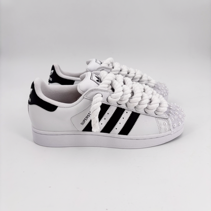 Custom Sneakers Superstar White