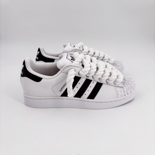 Custom Superstar White Sneakers