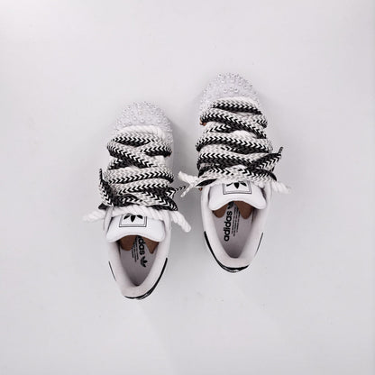 Custom Sneakers Superstar White Lanvin