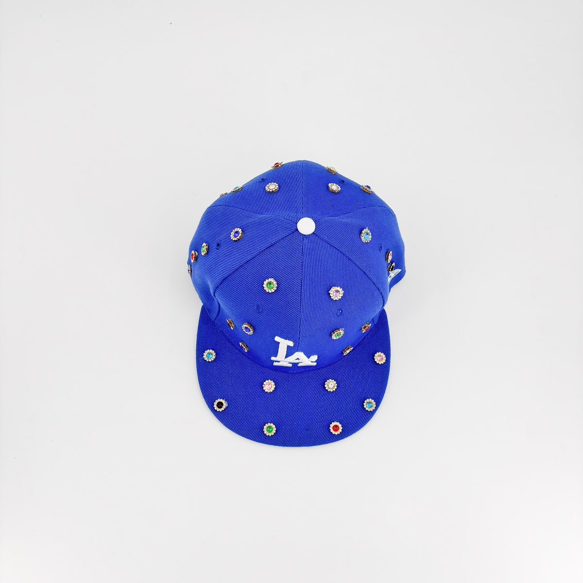 Custom-Fitted Caps “Astract“ Blue