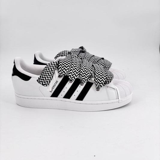 Custom Superstar Sneakers Lanvin White/Black